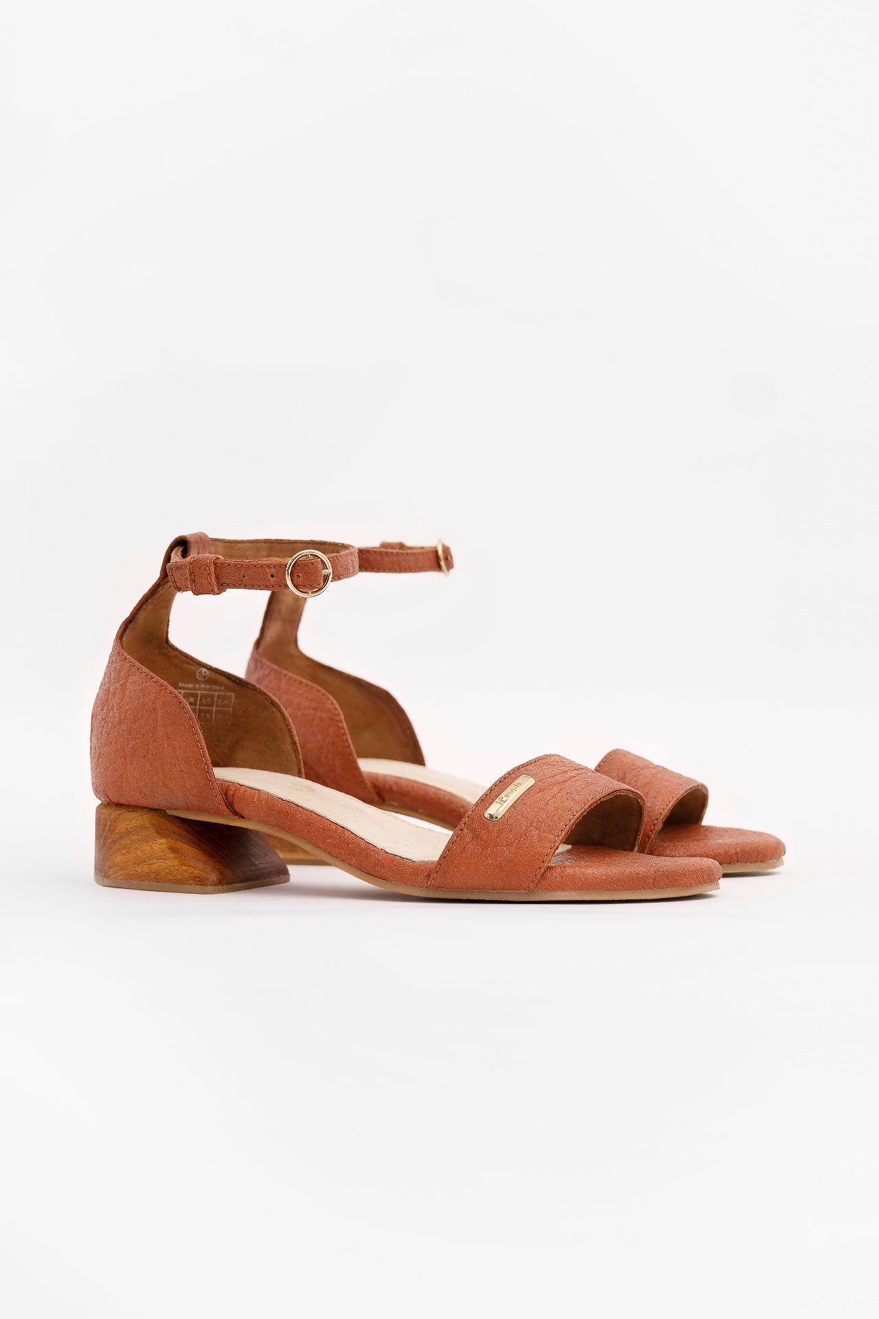 Chicago ORD - Ankle Strap Heels - Canela