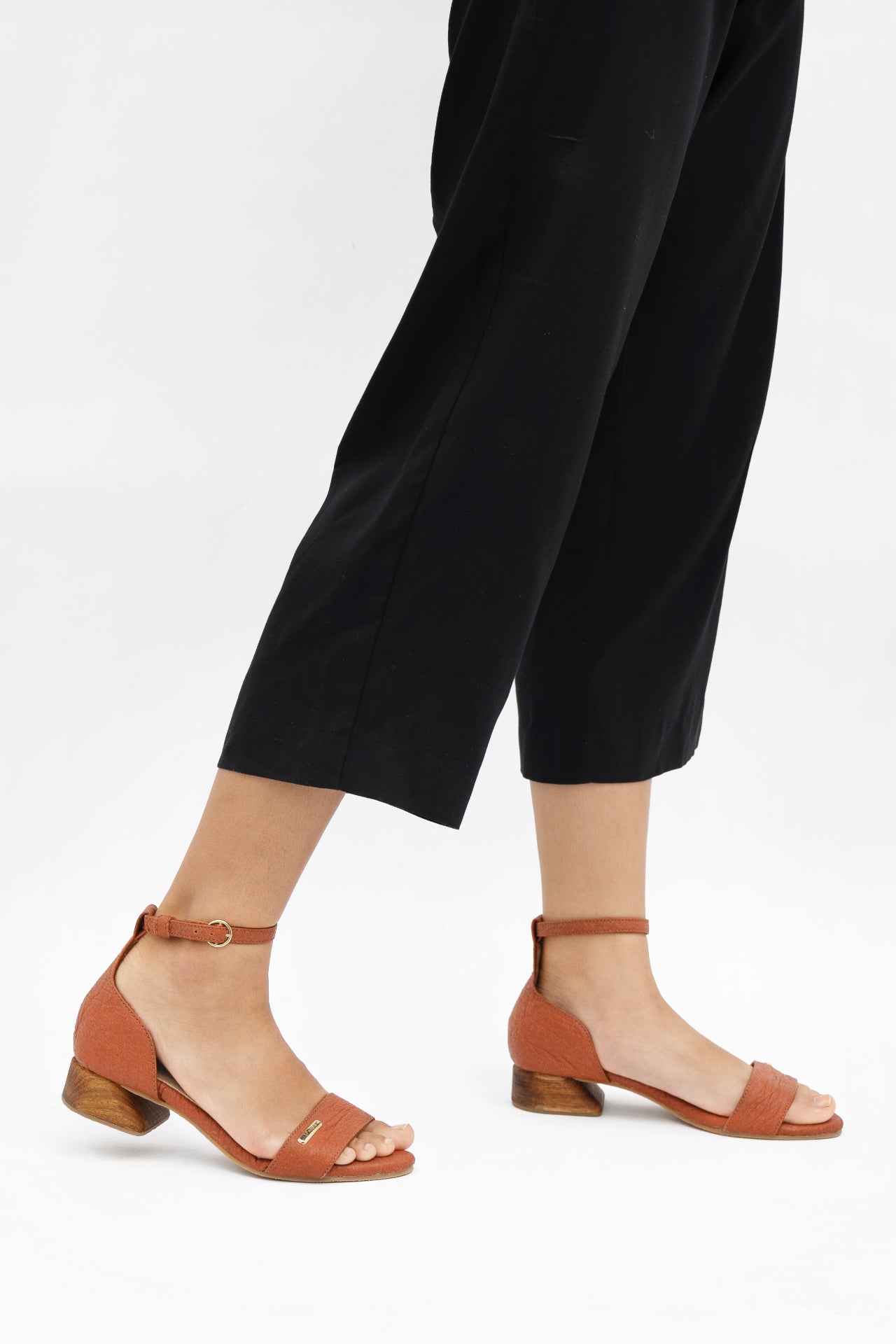 Chicago ORD - Ankle Strap Heels - Canela