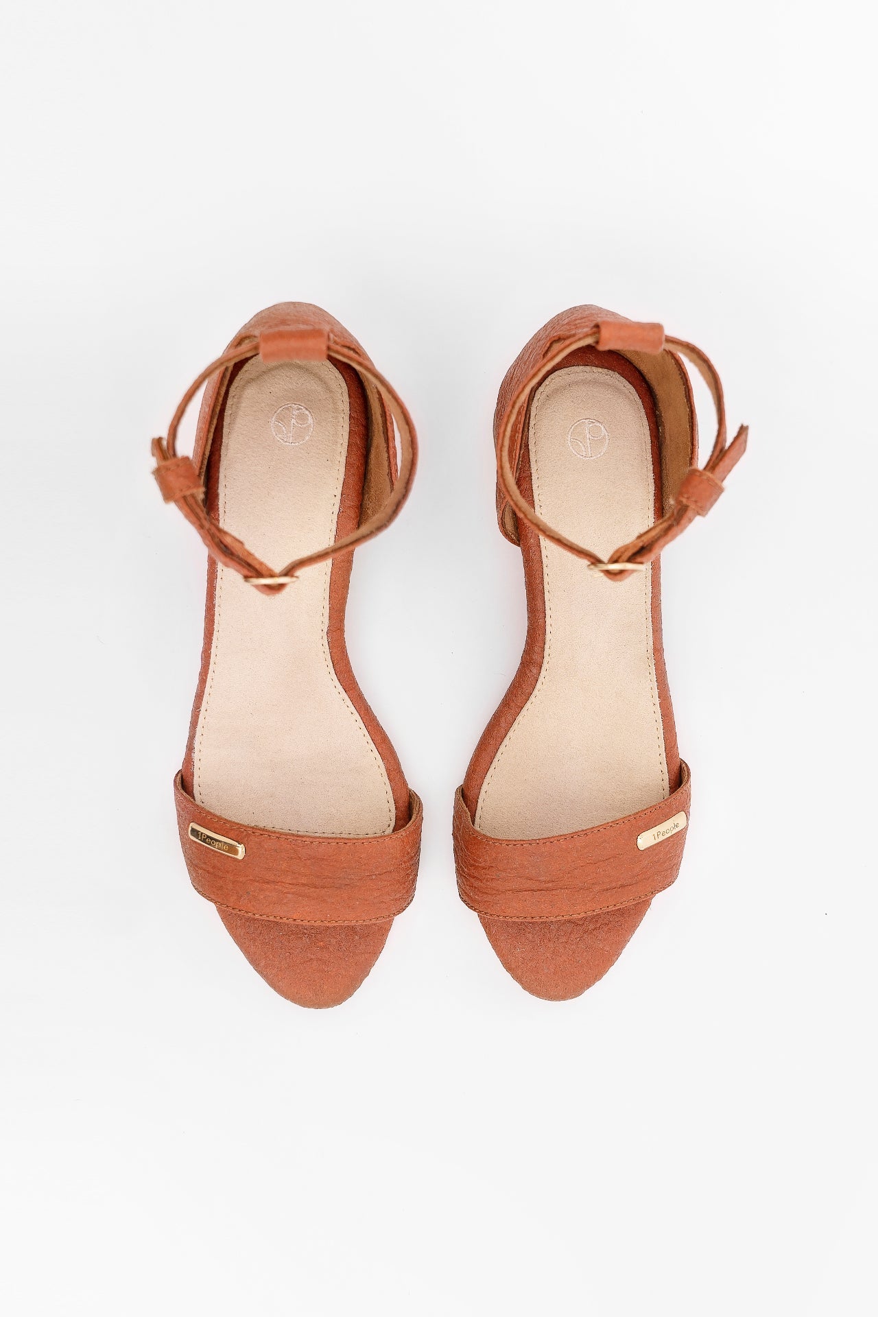 Chicago ORD - Ankle Strap Heels - Canela